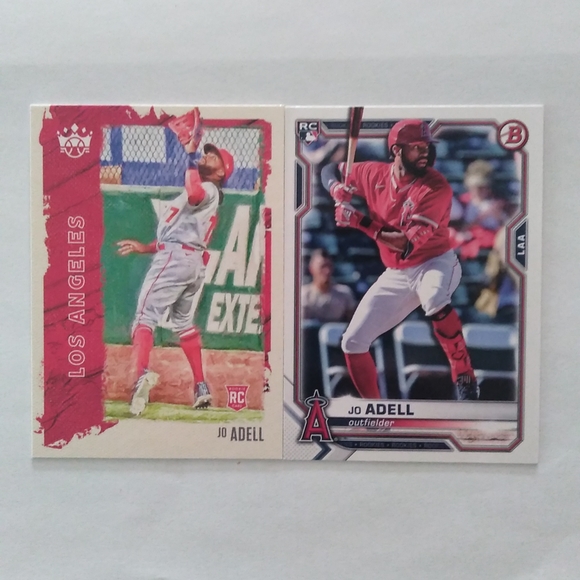 Cincinnati Reds Jo Adell 10 Card Rookie Lot - Picture 5 of 7